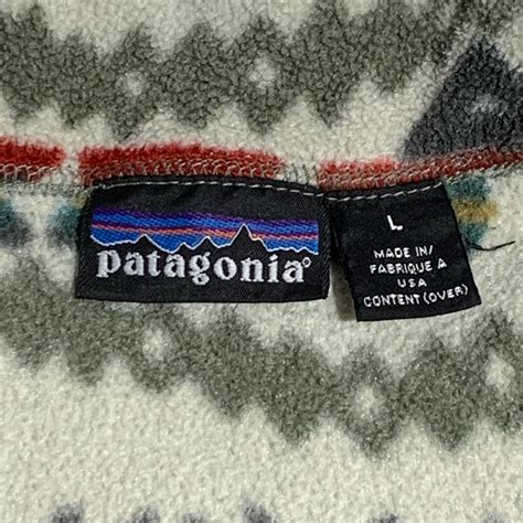 90's "Patagonia" Light Weight synchilla Sweater "Sacajawea Pattern ...