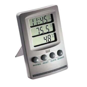 Extech Thermohygrometer Clocks from Cole-Parmer India