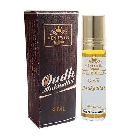 Menjewell Oudh Mukhallat Luxury Attar/Ittar | Roll on Perfumes | Non ...
