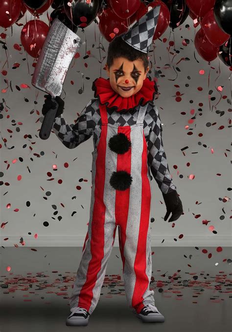 Wicked Circus Toddler Clown Costume