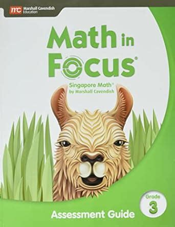 Buy Math in Focus Assessment Guide Grade 3 Book Online at Low Prices in ...