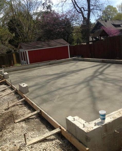 Garage Foundation Footing Floor Webster Groves MO