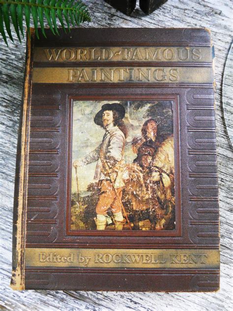 Vintage 1939 World Famous Paintings Book Rockwell Kent 1st Edition ...