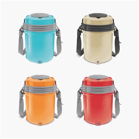 Buy MILTON Electron Double-Walled Tiffin from Milton at just INR 1423.0