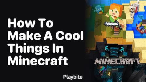 Image result for Cool Minecraft Things Tutorial
