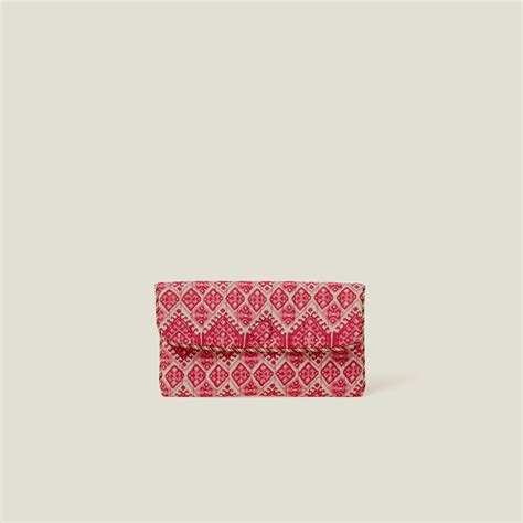 Pink Quilted Tile Print Sunglasses Case - Accessorize India