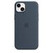 iPhone 14 Plus Silicone Case with MagSafe - Storm Blue - Apple (IN)