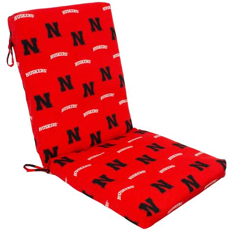 Nebraska Cornhuskers 2-Piece Chair Cushion
