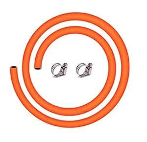 VPP 1.5M LPG Rubber Hose Pipe with Reinforced Steel Wire - free two ...