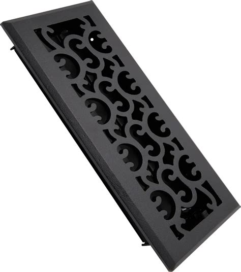 Tandefio 6 Pcs 2" x 12" Floor Register Vent Covers Metal Heat Vent ...