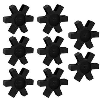 Flexible Coupling Shaft, Jaw Coupling Cast Iron for Motor Coupler Joint ...