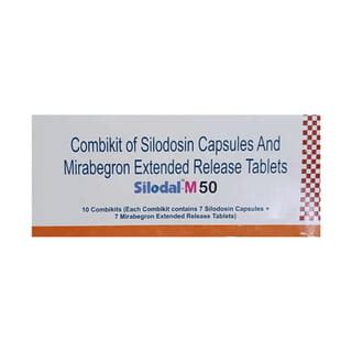 Silodal M 50 Capsule & Tablet Combikit: Uses, Side Effects, Price ...
