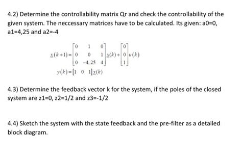 Image result for Controllability Matrix Sample