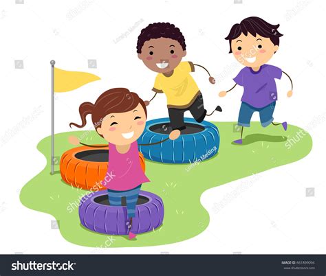 1,295 Obstacle Course Isolated Images, Stock Photos & Vectors ...