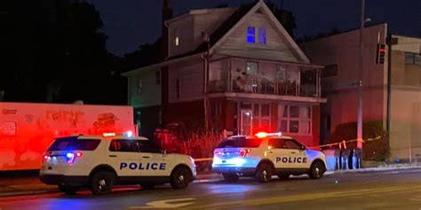 Man hit by shrapnel after shots fired into home