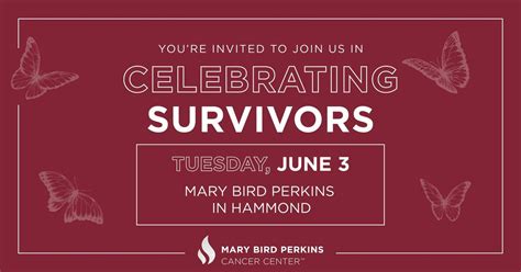 Hammond - Survivorship Celebration, Mary Bird Perkins Cancer Center in ...