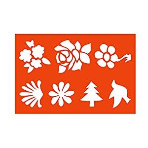 Buy Creamdog_ Spray template Reamdog 1Pc Cake Stencil Letters DIY ...