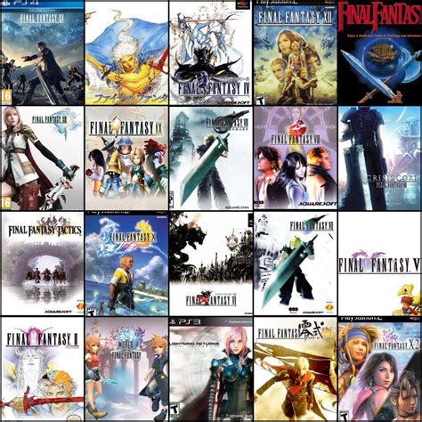 The Top 10 Final Fantasy Games Ranked | Qualbert