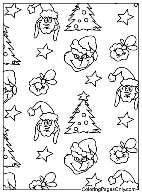 Grinch Coloring Page