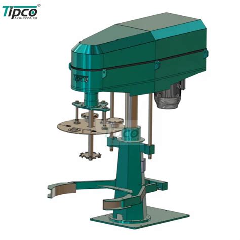 Disperser Machine - HS 2.1 High Speed Disperser for Paint Manufacturing ...