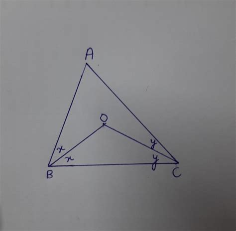 In the adjoining figure if the bisector of