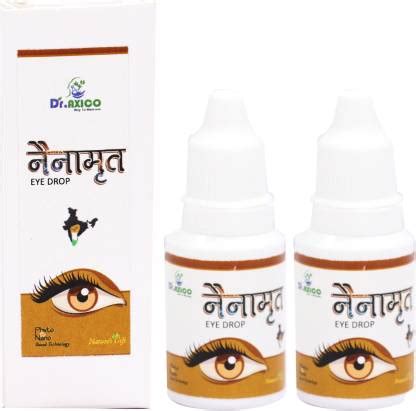 Dr.Axico Nainamrit Eye Drop Relieves Dryness, Redness, Itching, Eye ...