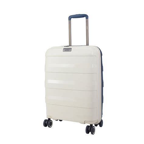 Safari Aeroglide Trolley Bag with anti-scratch shell, TSA lock and Anti ...
