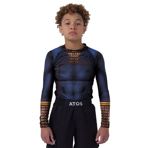 The Boys Homelander Cosplay Kids Rash Guard | Homelander Rash Guard