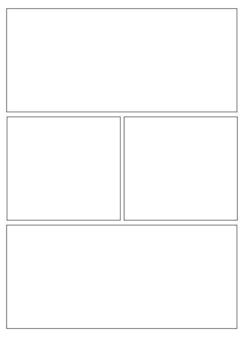 Comic Strips Templates - for FREE PDF PRINTABLE - Edutechspot