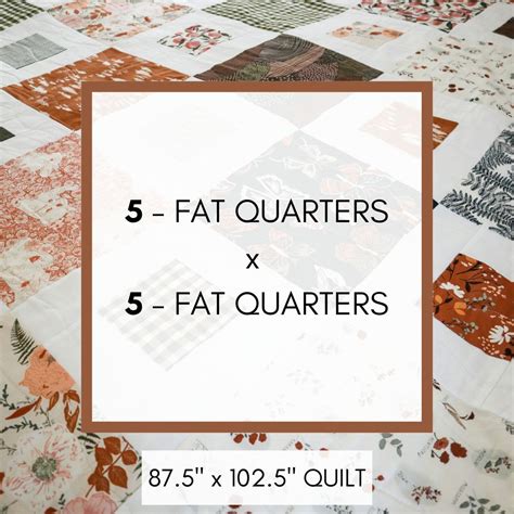 Fat Quarter Size