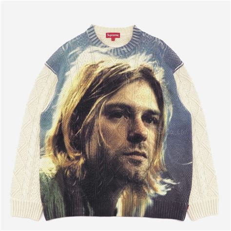 ⚠️名作⚠️ Supreme Kurt Cobain Sweater - メルカリ