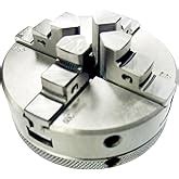 Lathe Chuck 4-Jaw, M14x1 thread Self Centering Reversible Chuck ...