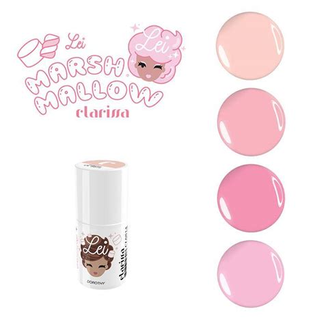 CLARISSA MARSHMALLOW COLLECTION LEI ESMALTE SEMIPERMANENTE