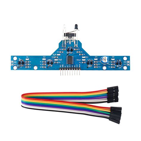 Electronic Spices BFD-1000 5 channel line follower sensor module ...
