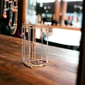 Treasure Hunt® Metal Jewelry Stand Organizer – Necklace, Bracelet ...