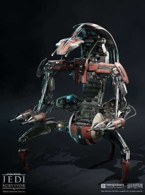 Bedlam Raider Droideka | Star wars jedi droid, Jedi hunter droid, Jedi ...