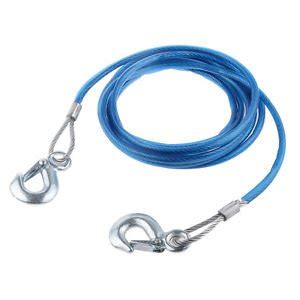 Universal Tow Towing Pull Rope 4M 3T Car Van Strap Hook Heavy Duty ...