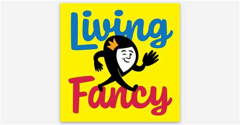 Living Fancy by Living Fancy | Square stickers | Sticker Mule India