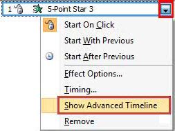 Image result for PowerPoint Animation Timing