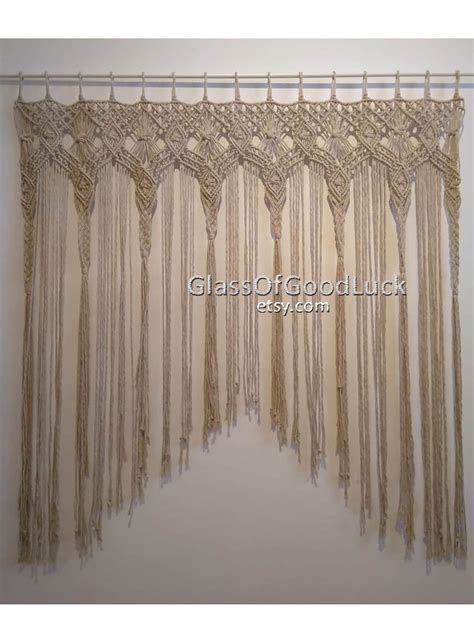 Macrame Tutorial Valances 的图像结果