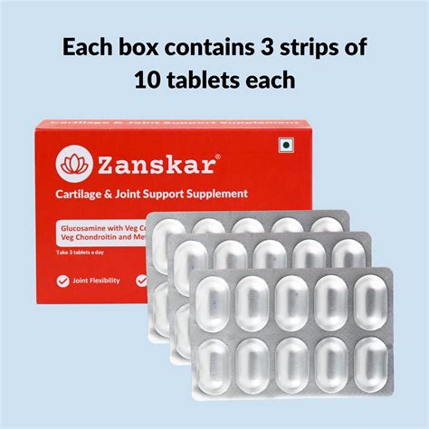 Zanskar Joint Cartilage Support Tablet | Daily Use Supplement