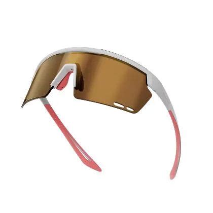Magicshine Rouler Classic Sports Sunglasses (White/Pink) – BUMSONTHESADDLE