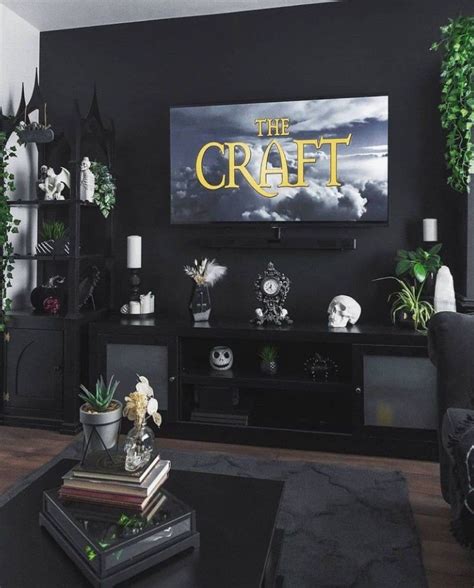 Dark Home Decor, Goth Home Decor, Horror Room, Modern Goth, Gothic ...