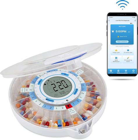 LiveFine Smart WiFi Automatic Pill Dispenser | India | Ubuy