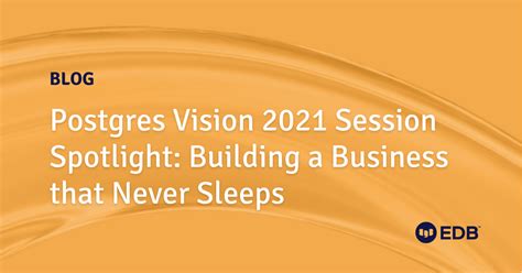 Postgres Vision 2021 的图像结果