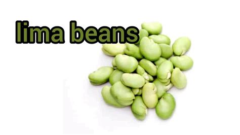 How to Pronounce Lima beans in American English - YouTube