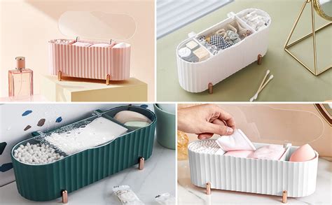 House of Quirk Ear Swab Holder Wall Mounted for Cotton Swabs, Cotton ...