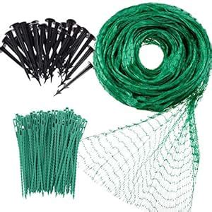Garden Netting Anti Bird Protection Net 4M x 10M / 13Ft x 33Ft Green ...