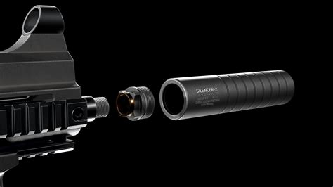 3D model Tactical SMG Heckler and Koch UMP 45 ACP VR / AR / low-poly ...