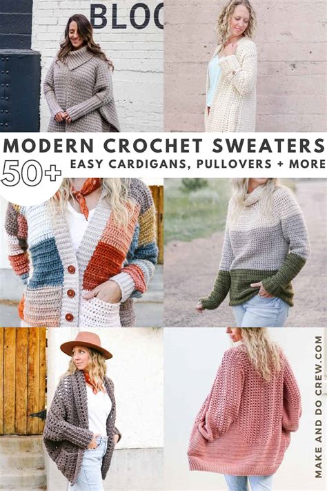 Oversized Sweater Crochet Pattern Stay Cozy With These Free Chunky